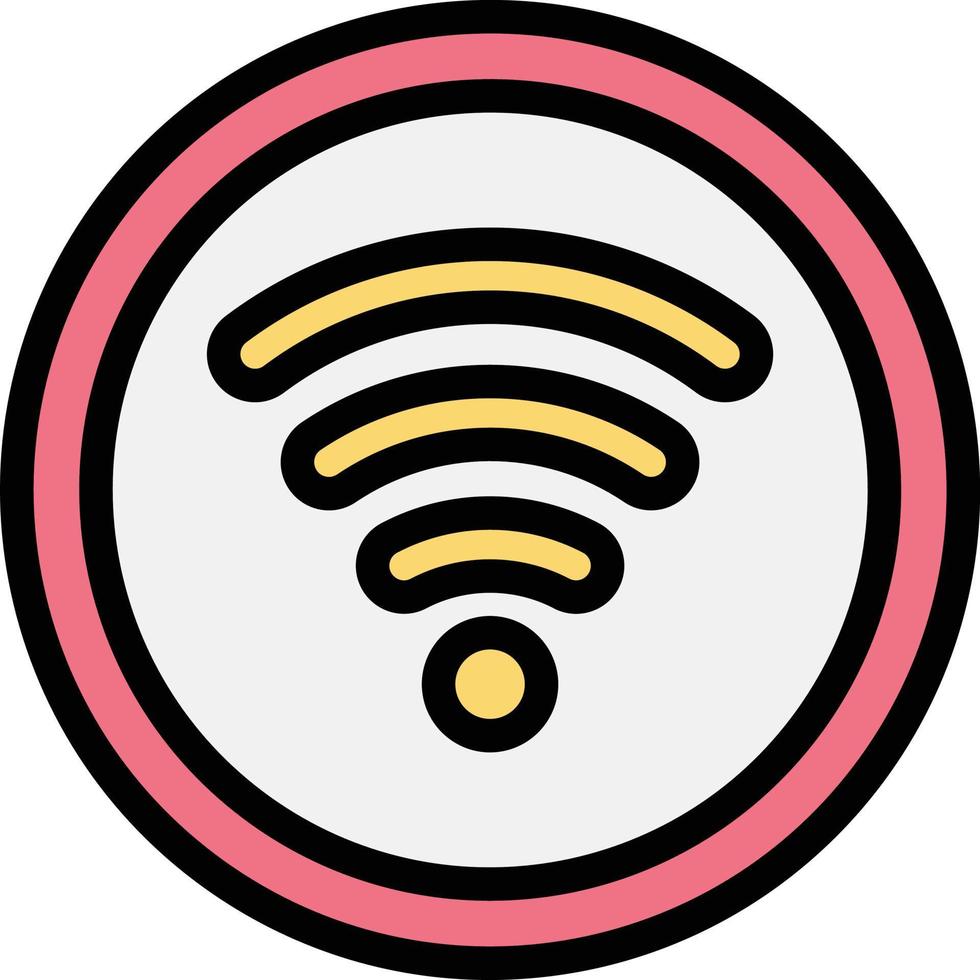 Wi-Fi-Signal-Vektor-Icon-Design-Illustration vektor