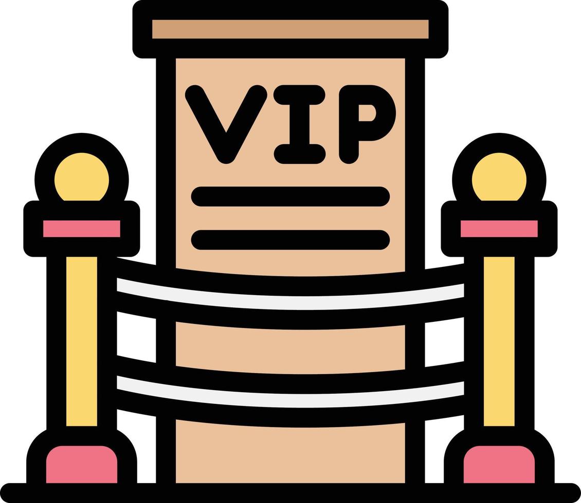VIP-Vektor-Icon-Design-Illustration vektor