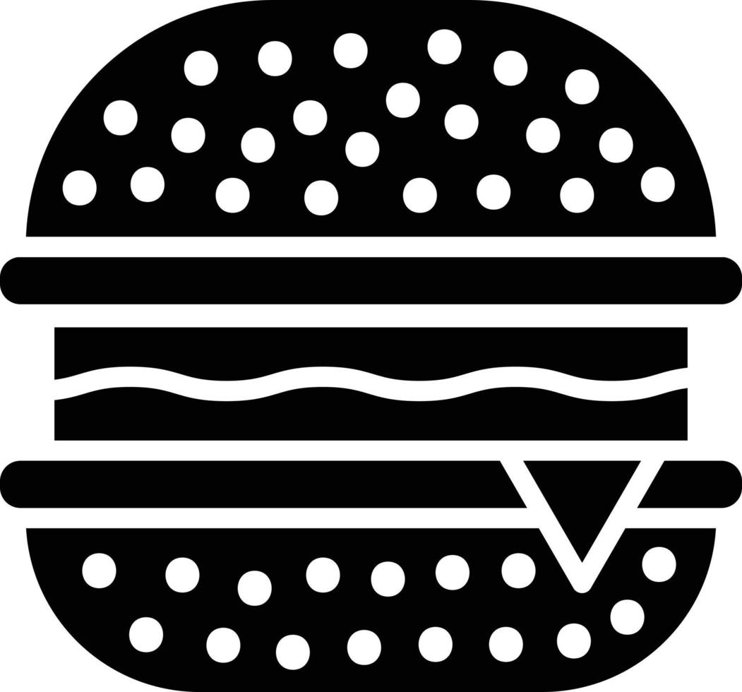 hamburgare vektor ikon design illustration