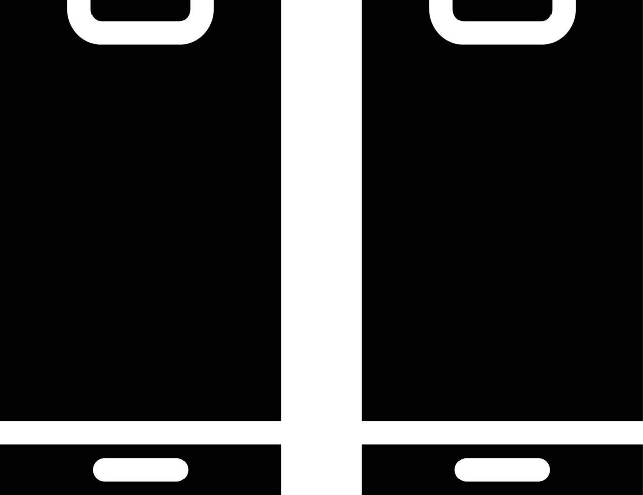 mobiltelefoner vektor ikon design illustration