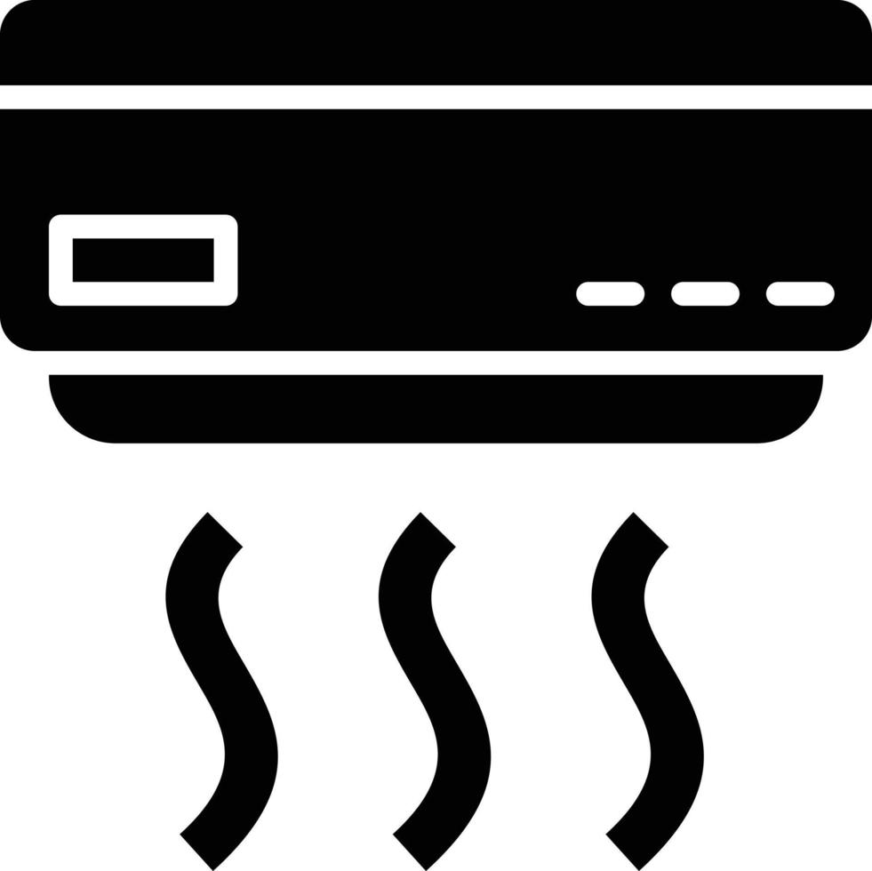 Klimaanlage-Vektor-Icon-Design-Illustration vektor