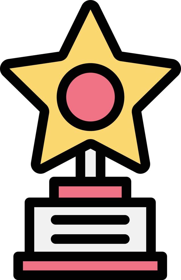 Award-Vektor-Icon-Design-Illustration vektor