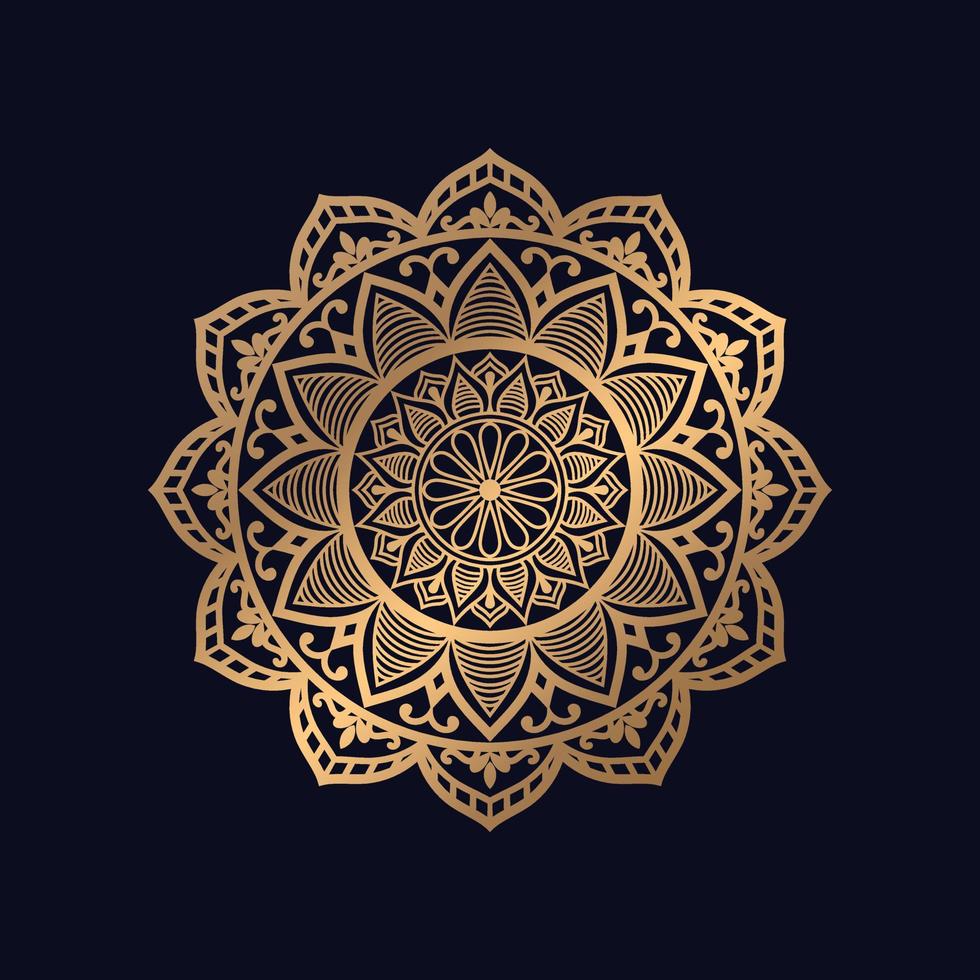 Zier Mandala Design Vektor