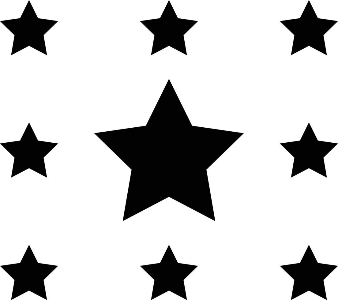 stjärna vektor ikon design illustration