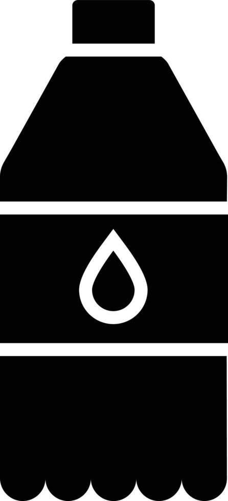 vattenflaska vektor ikon designillustration