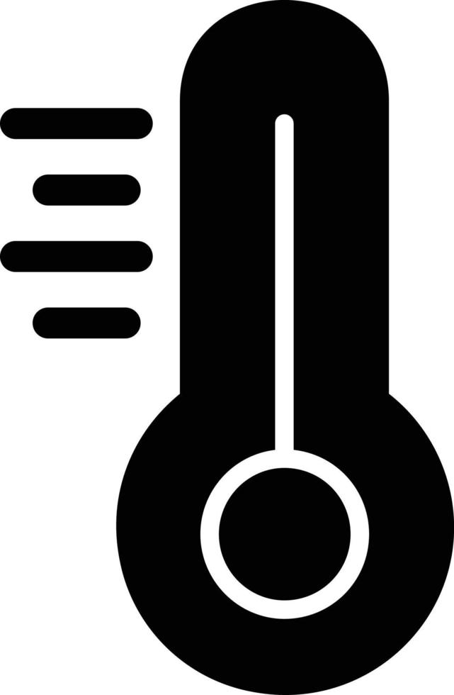 Thermometer-Vektor-Icon-Design-Illustration vektor