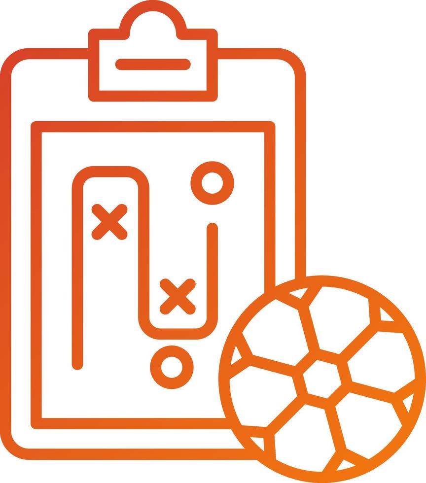 Spielstrategie-Icon-Stil vektor