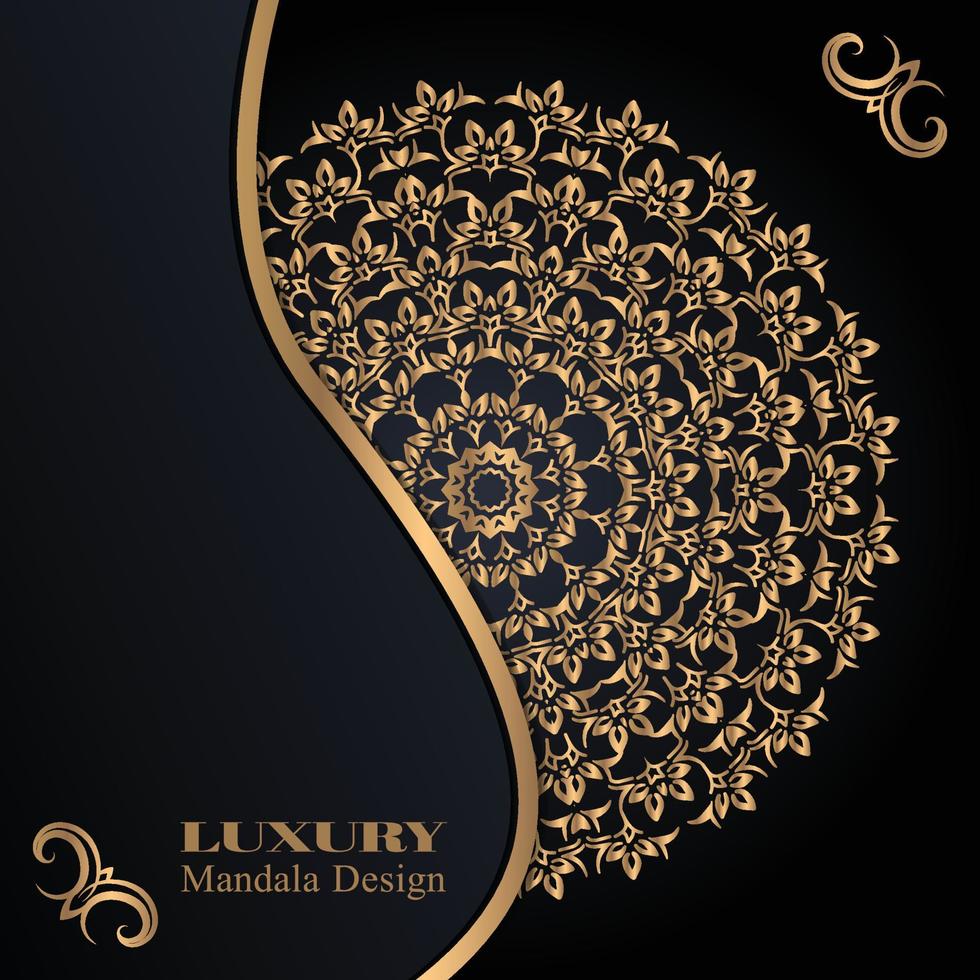 rena lyx mandala design mall vektor