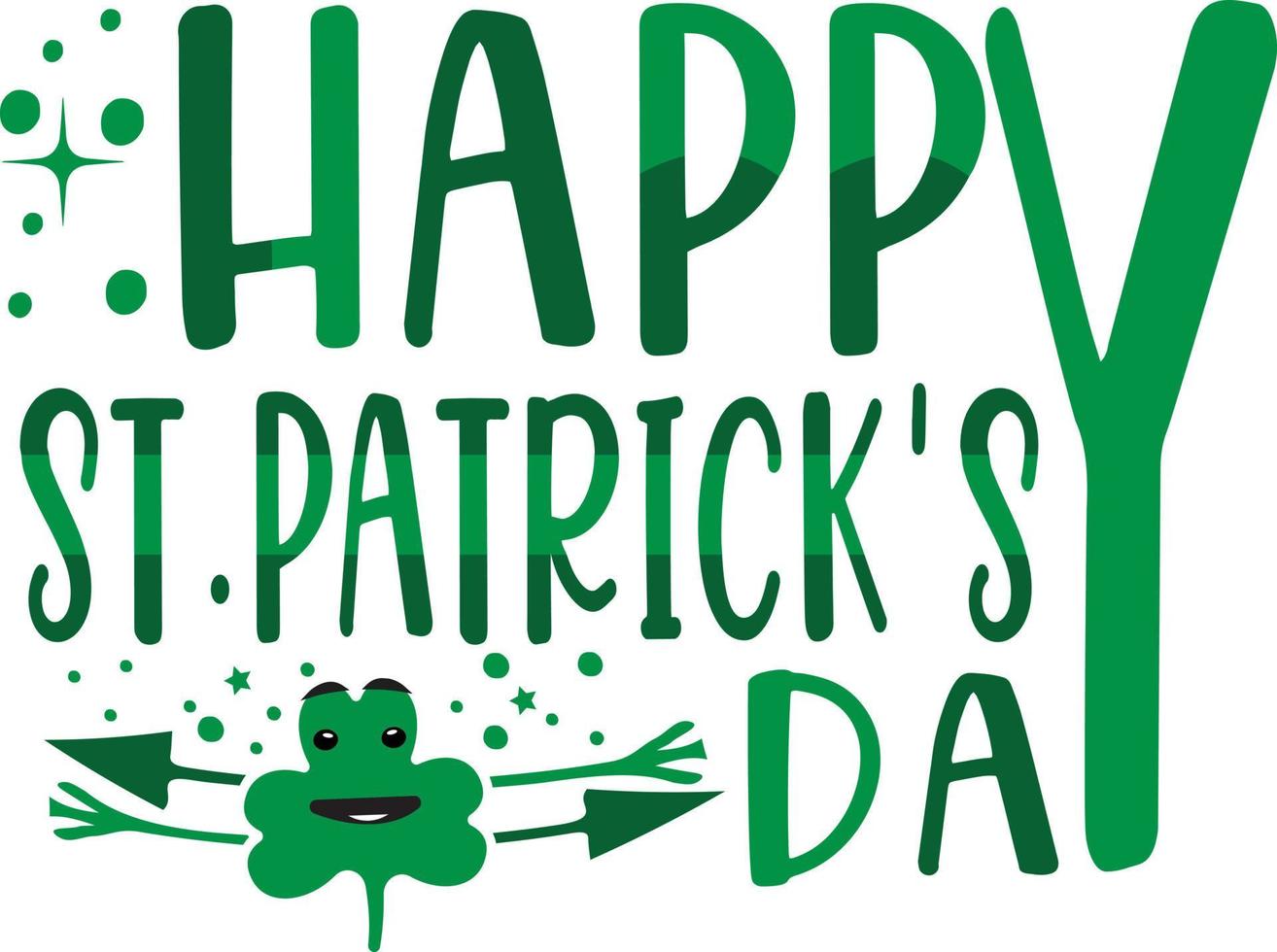 St Patrick's dag design vektor