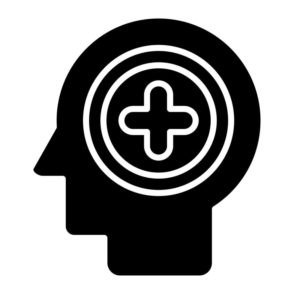 psychologisch Hilfe Vektor Symbol