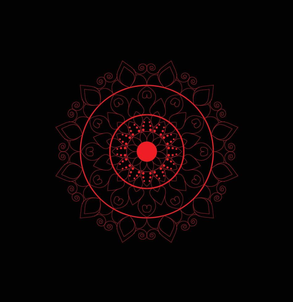 Mandala kritisch Hintergrund Kunstwerk vektor