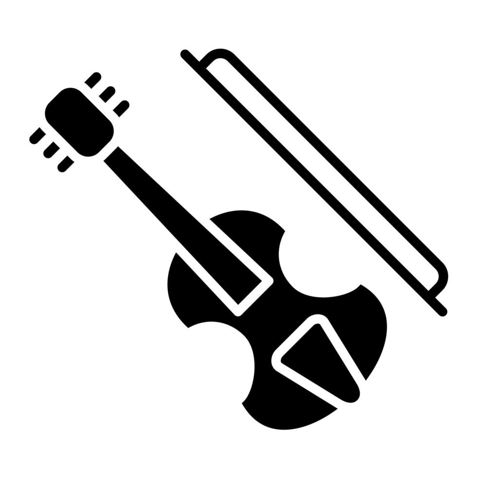 Violine-Vektor-Symbol vektor