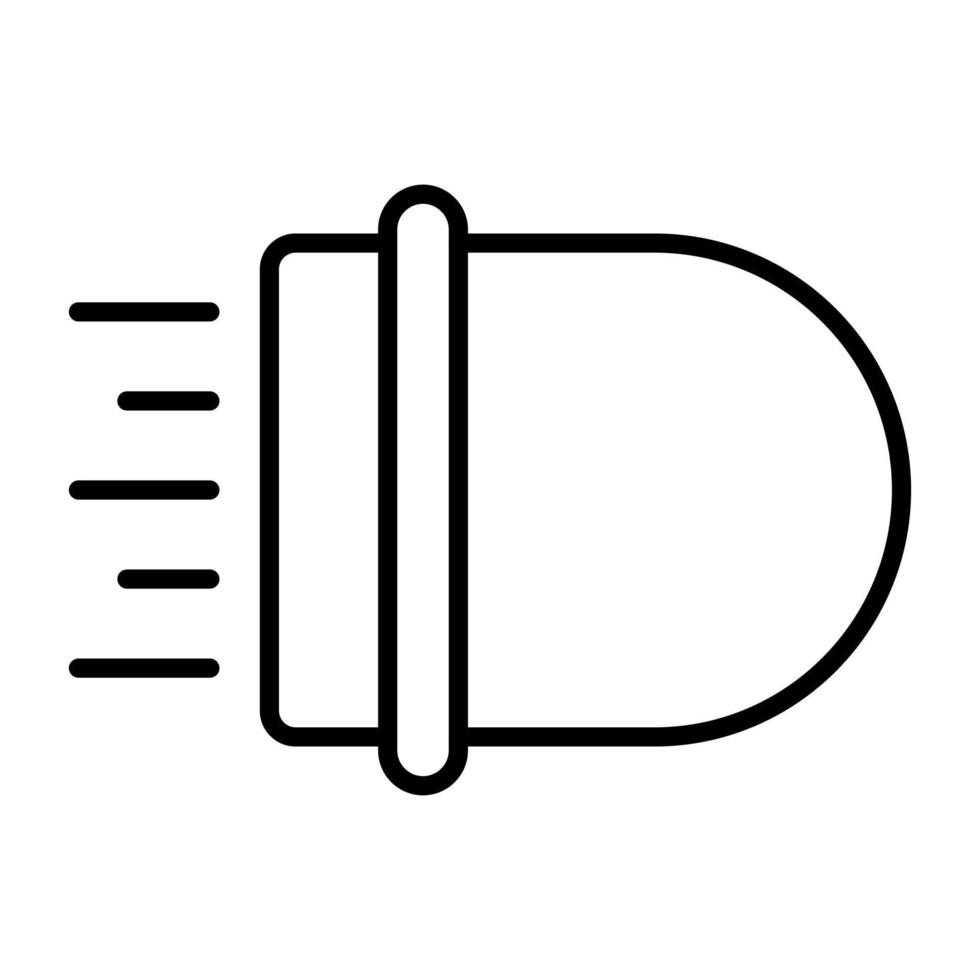 Indikator Lampe Vektor Symbol