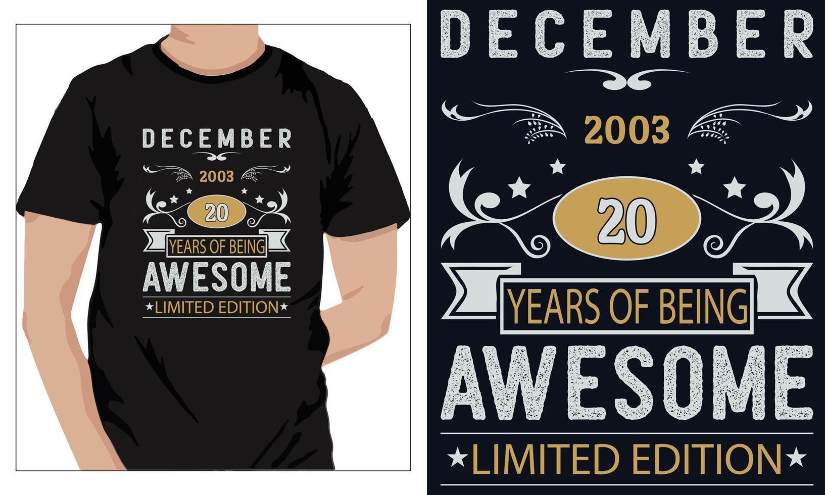 Geburtstag T-Shirts Design vektor