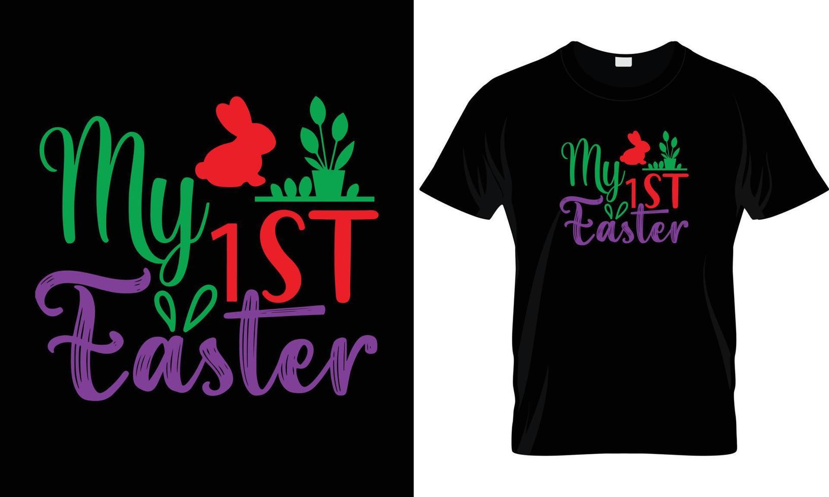 Ostern t - - Hemd Design. vektor