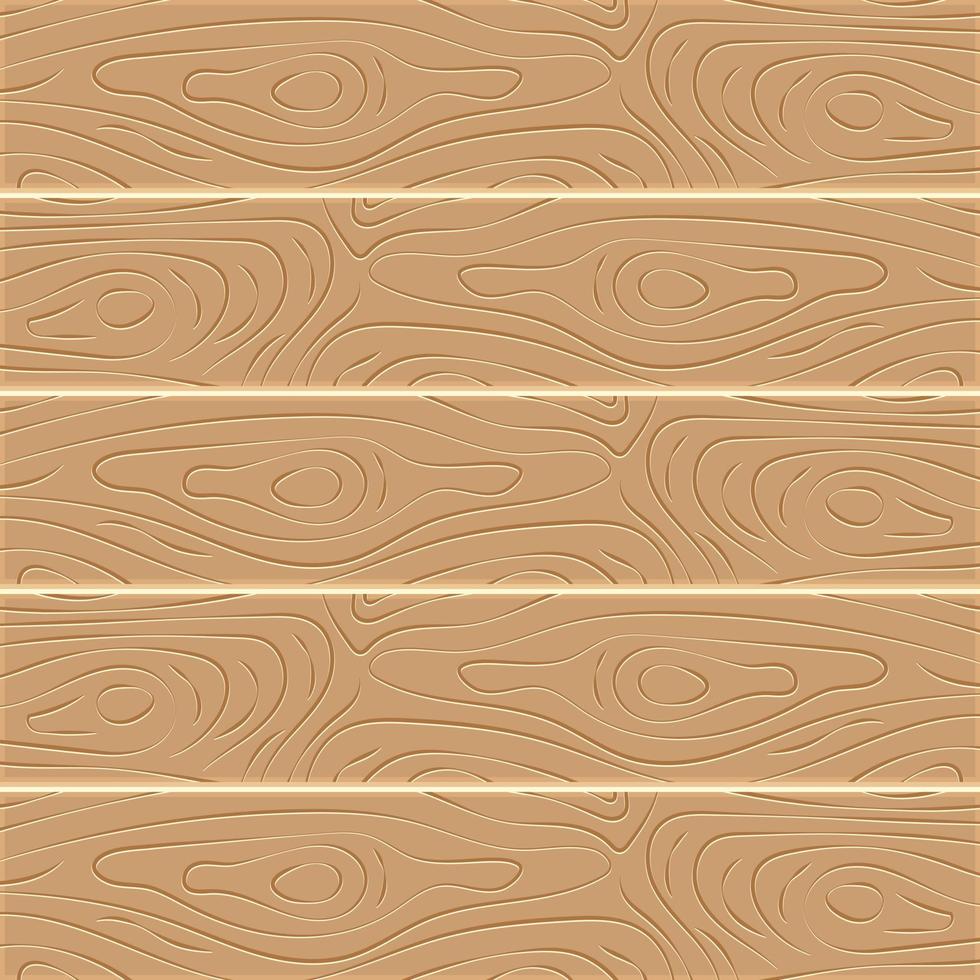 Holz Textur Hintergrund. fünf Holzbretter im flachen Design. Vektor-Illustration vektor