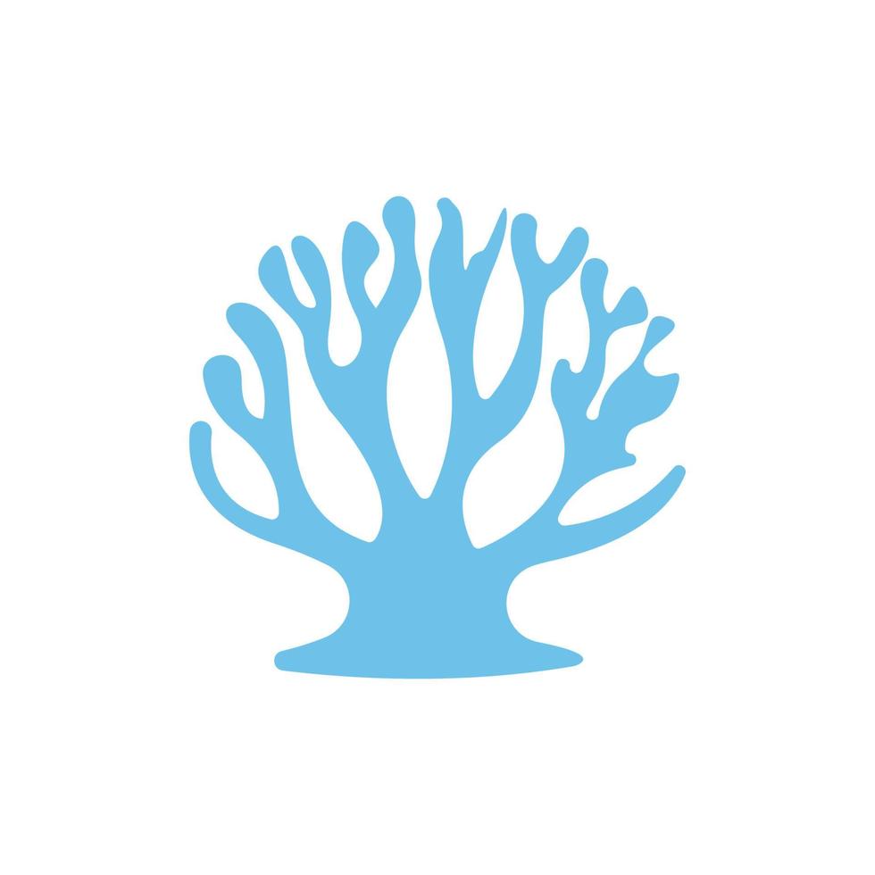 Korallen Symbol Logo Design Symbol Illustration vektor