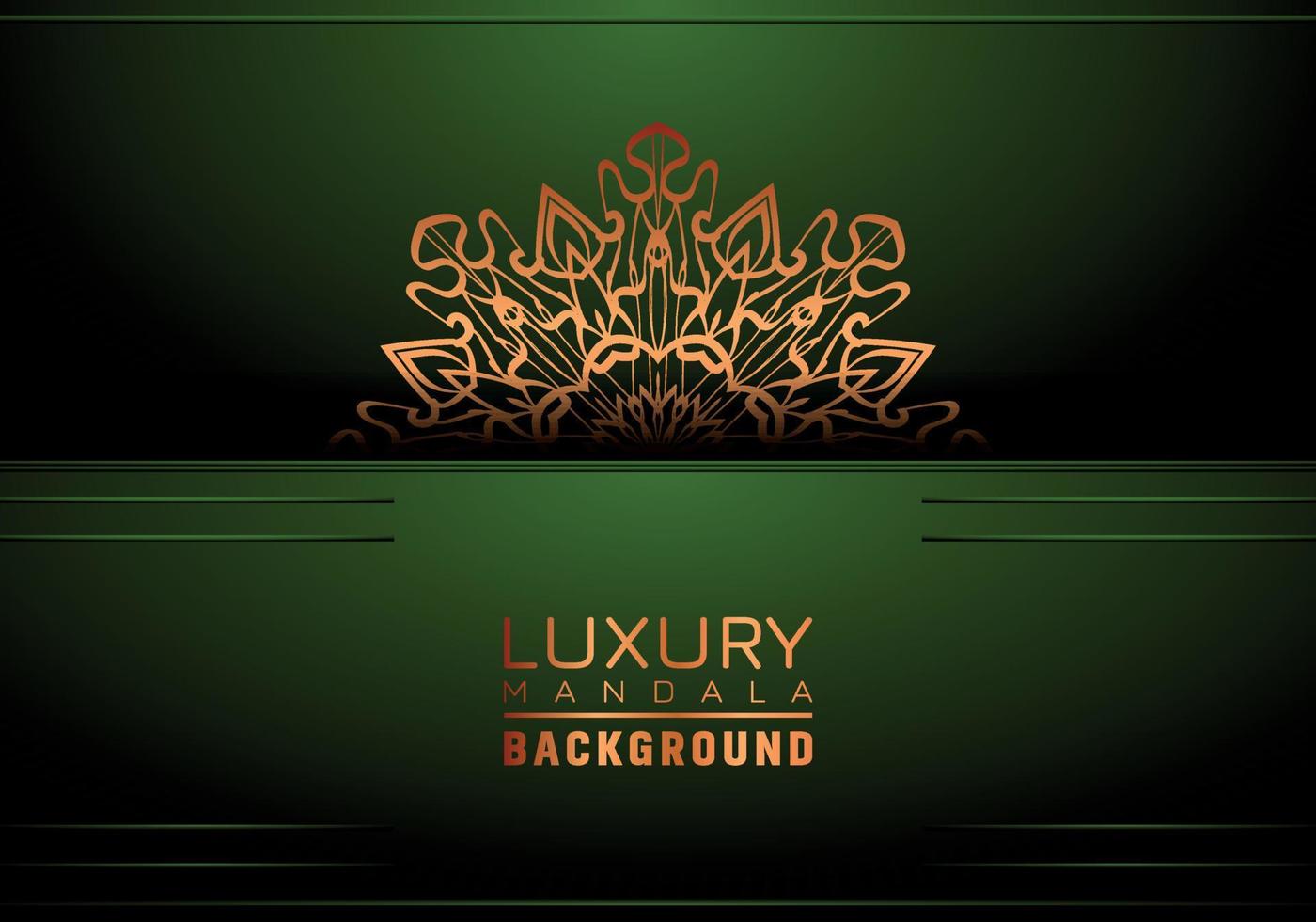 Luxus Mandala Hintergrund dekorativ, Arabeske Stil mit golden Arabeske Muster Stil. dekorativ Mandala Ornament zum drucken, Broschüre, Banner, Abdeckung, Poster, Einladung Karte vektor