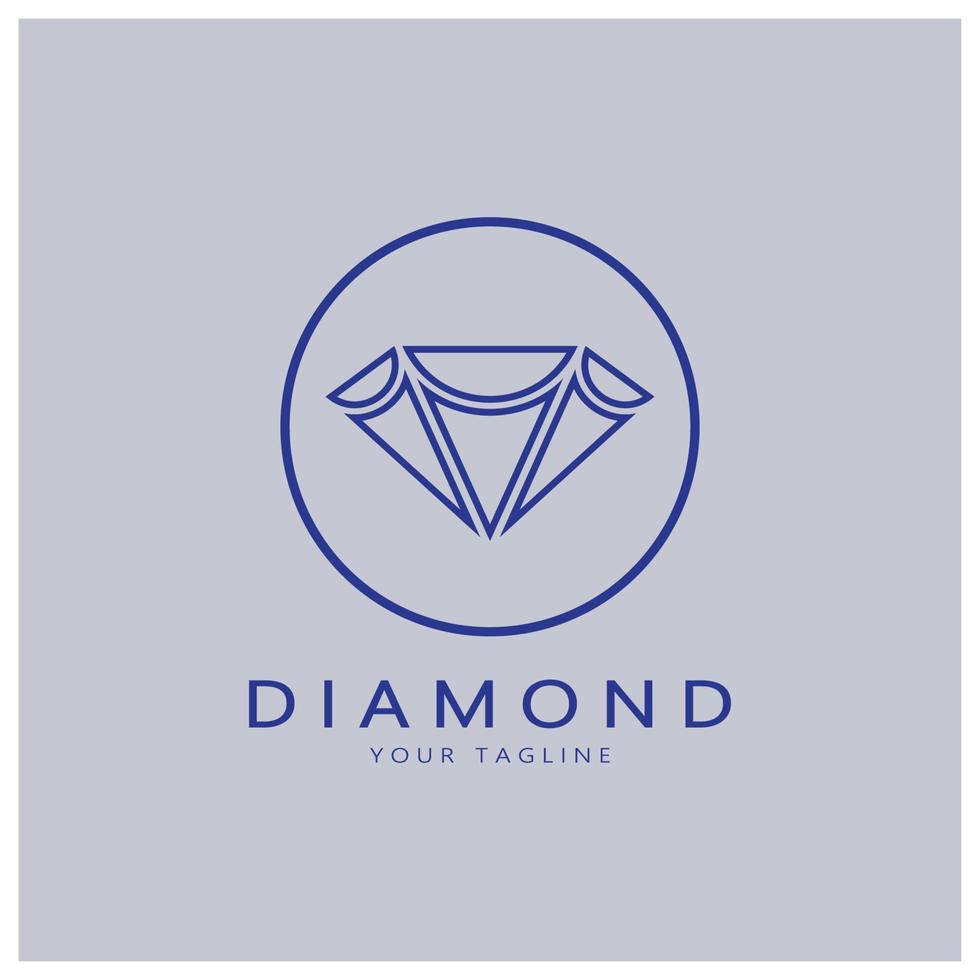einfach Diamant abstrakt Logo, z Geschäft, Abzeichen, Schmuck kaufen, gold Shop, Anwendung, Vektor