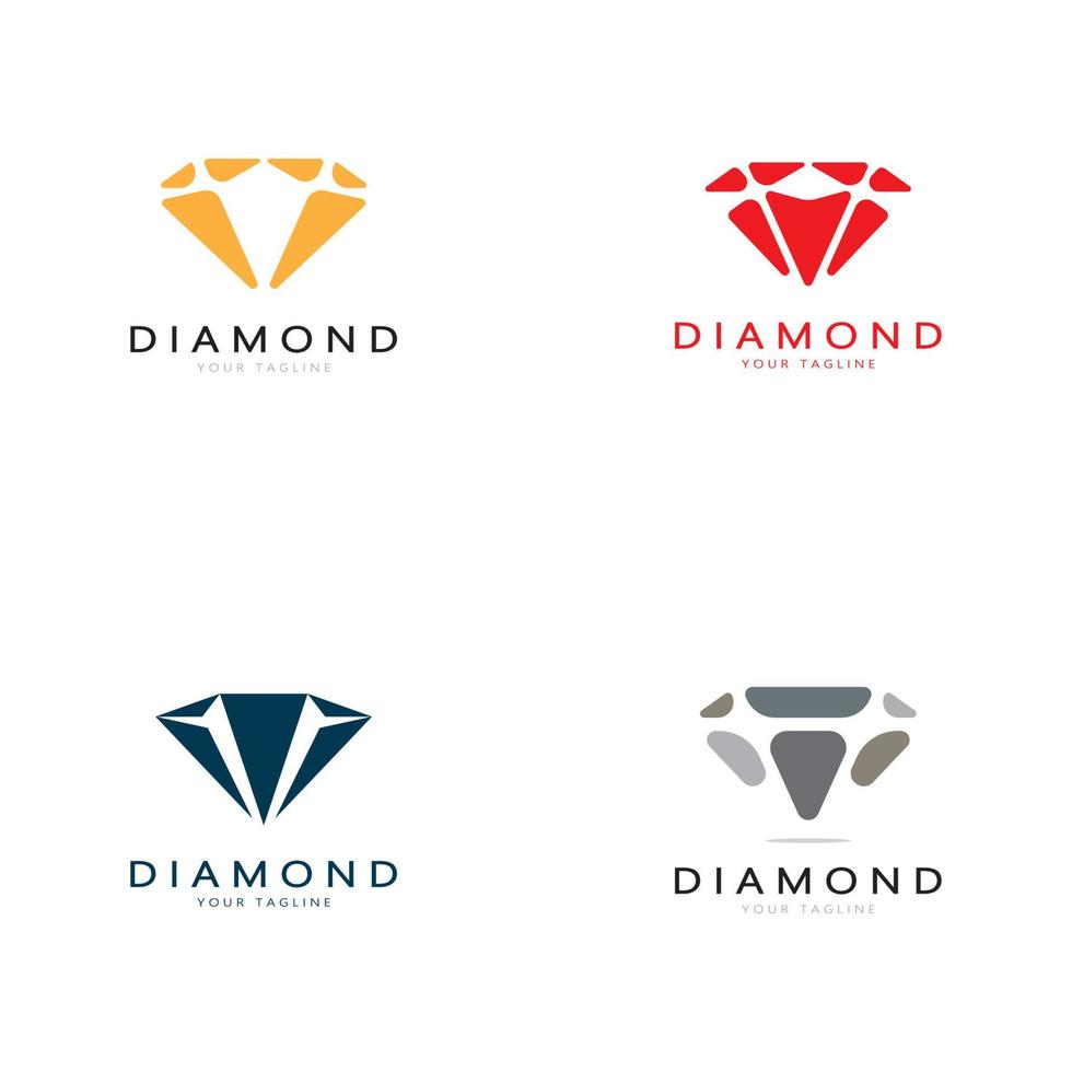 einfach Diamant abstrakt Logo, z Geschäft, Abzeichen, Schmuck kaufen, gold Shop, Anwendung, Vektor