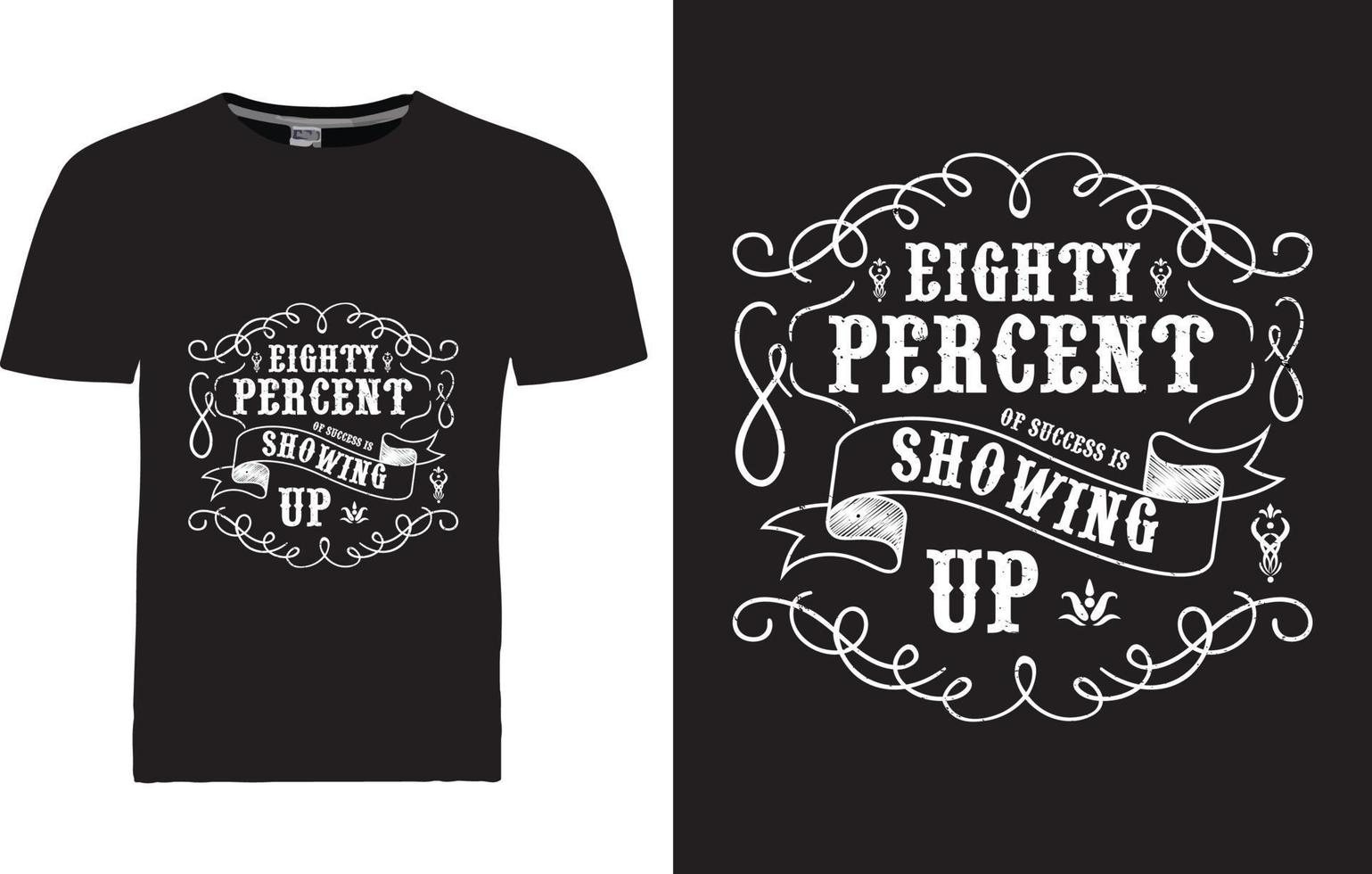 typografi t-shirt design vektor