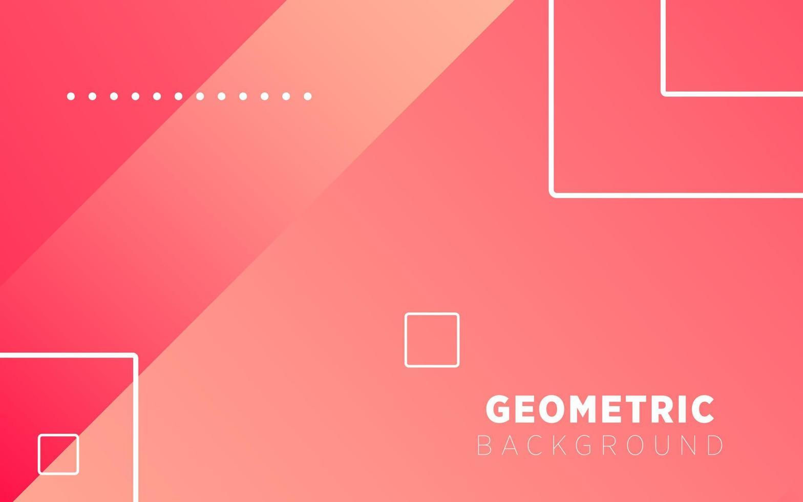 modern rot Gradient abstrakt geometrisch Hintergrund Banner Design. vektor