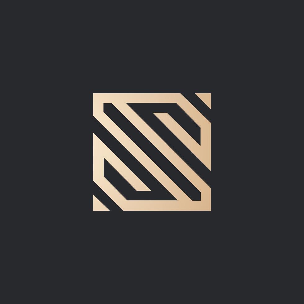 kreativ und Luxus sk Brief Logo Design vektor