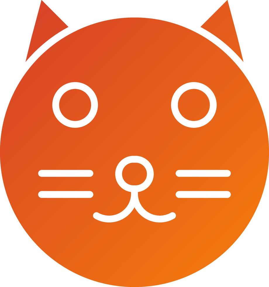 Katzen-Icon-Stil vektor