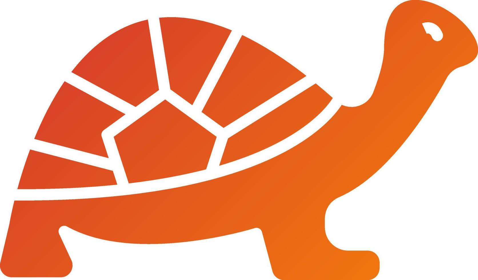 Schildkröte Symbol Stil vektor