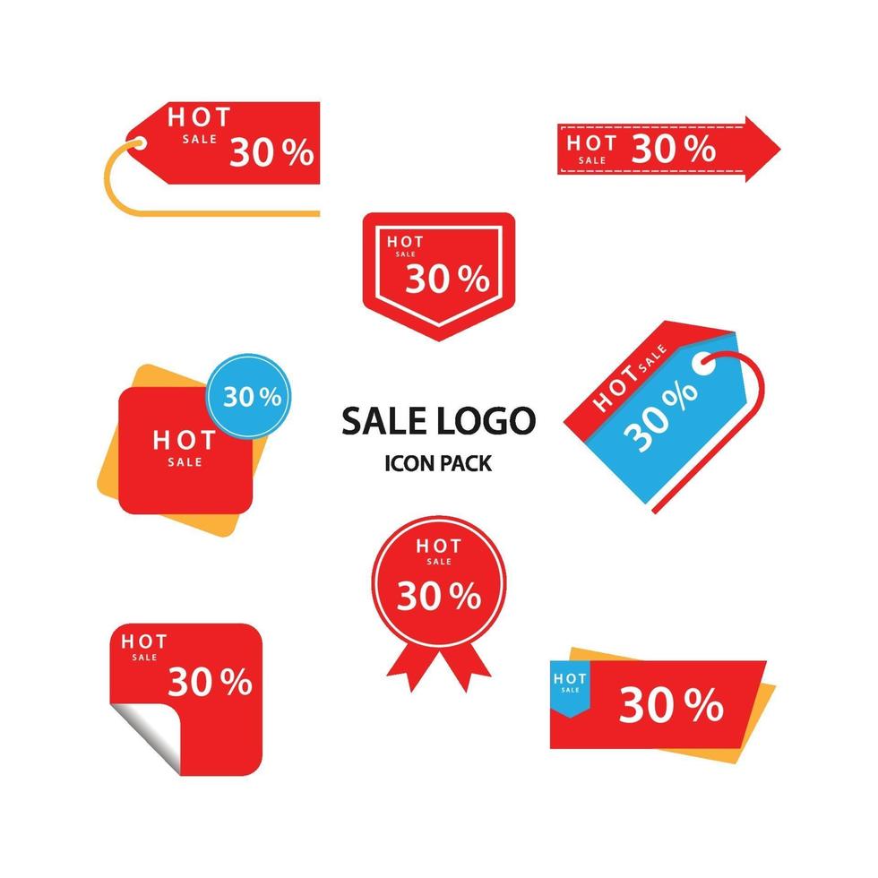 Hot Sale Logo Icon Pack vektor