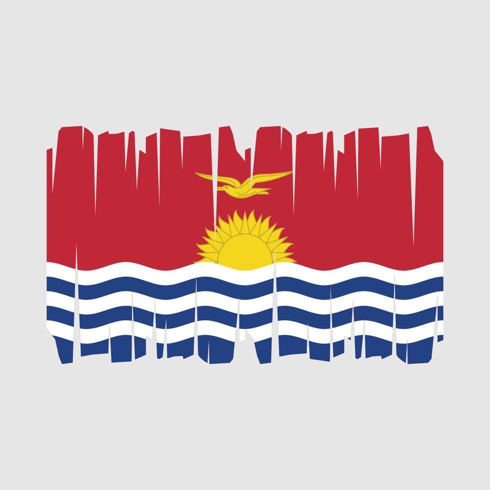 kiribati flagga vektor