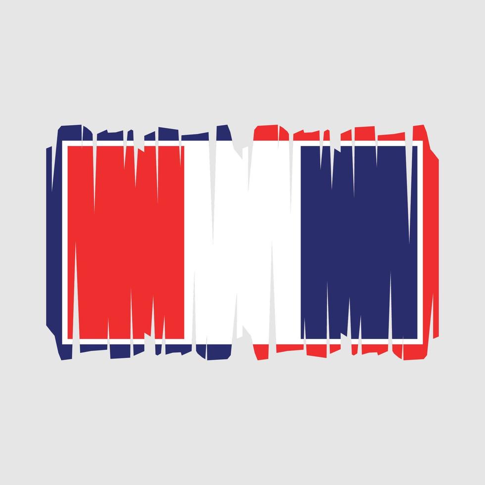 Frankreich Flagge Vektor