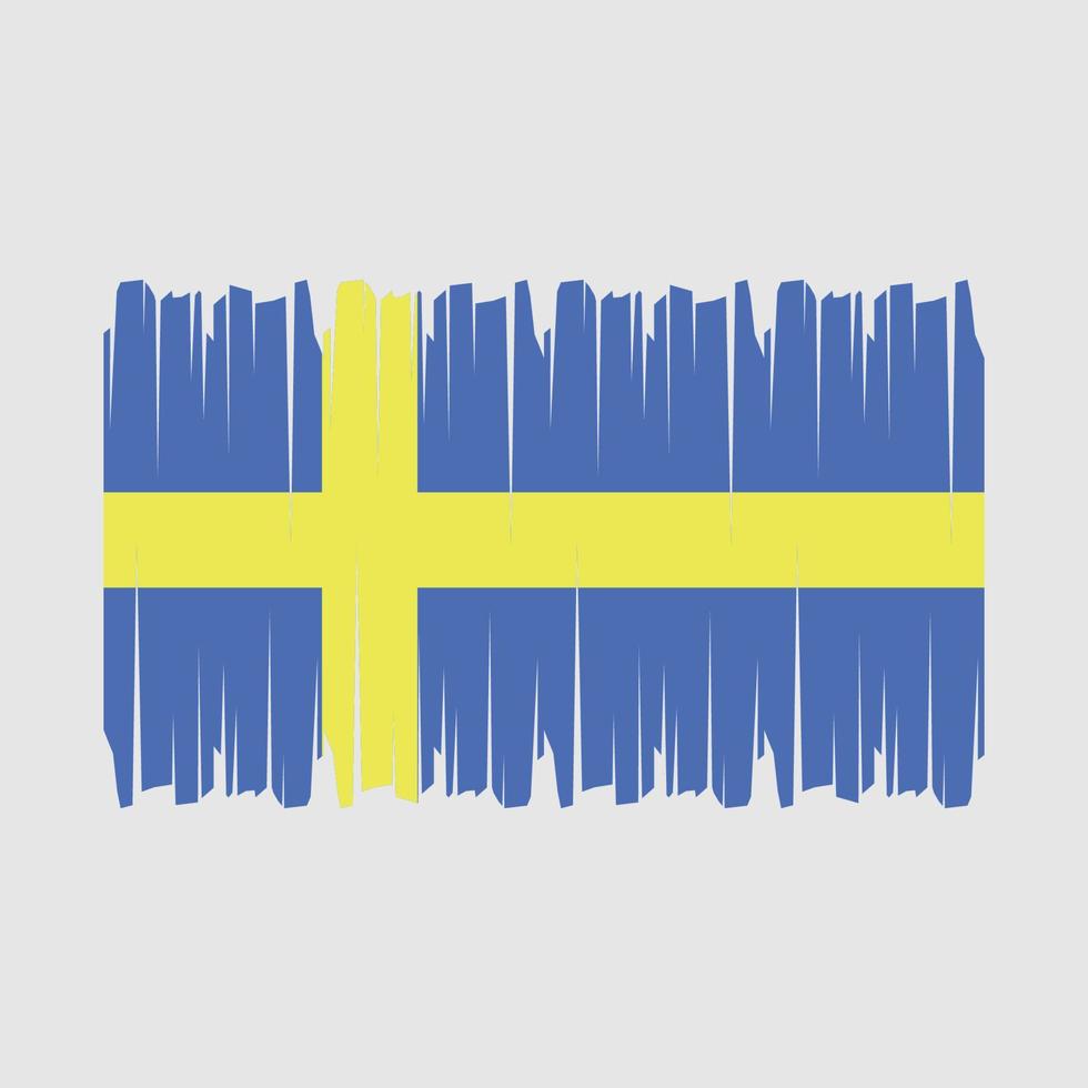 Schweden Flagge Vektor