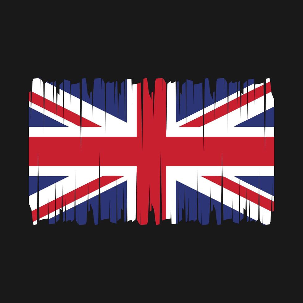 Storbritannien flagga vektor