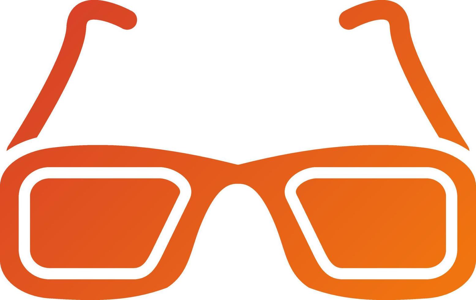 Sonnenbrille Symbol Stil vektor