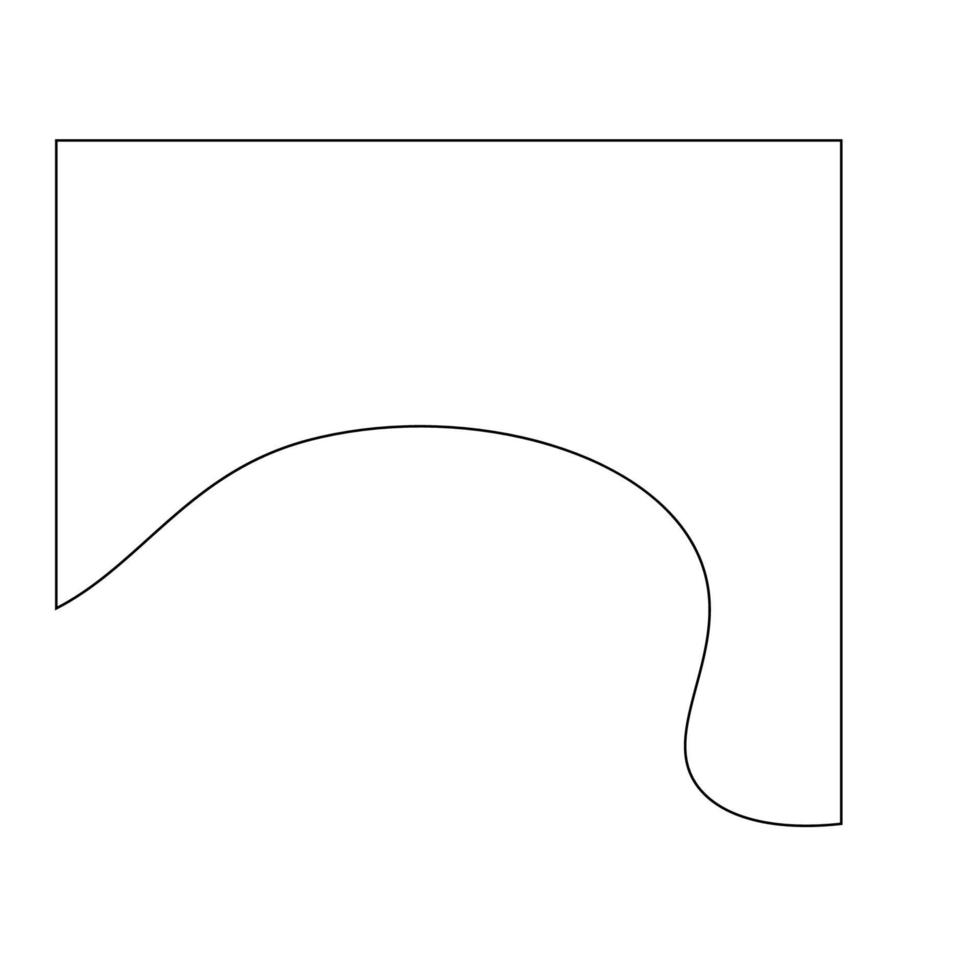 Linie dynamisch abstrakt Formen vektor