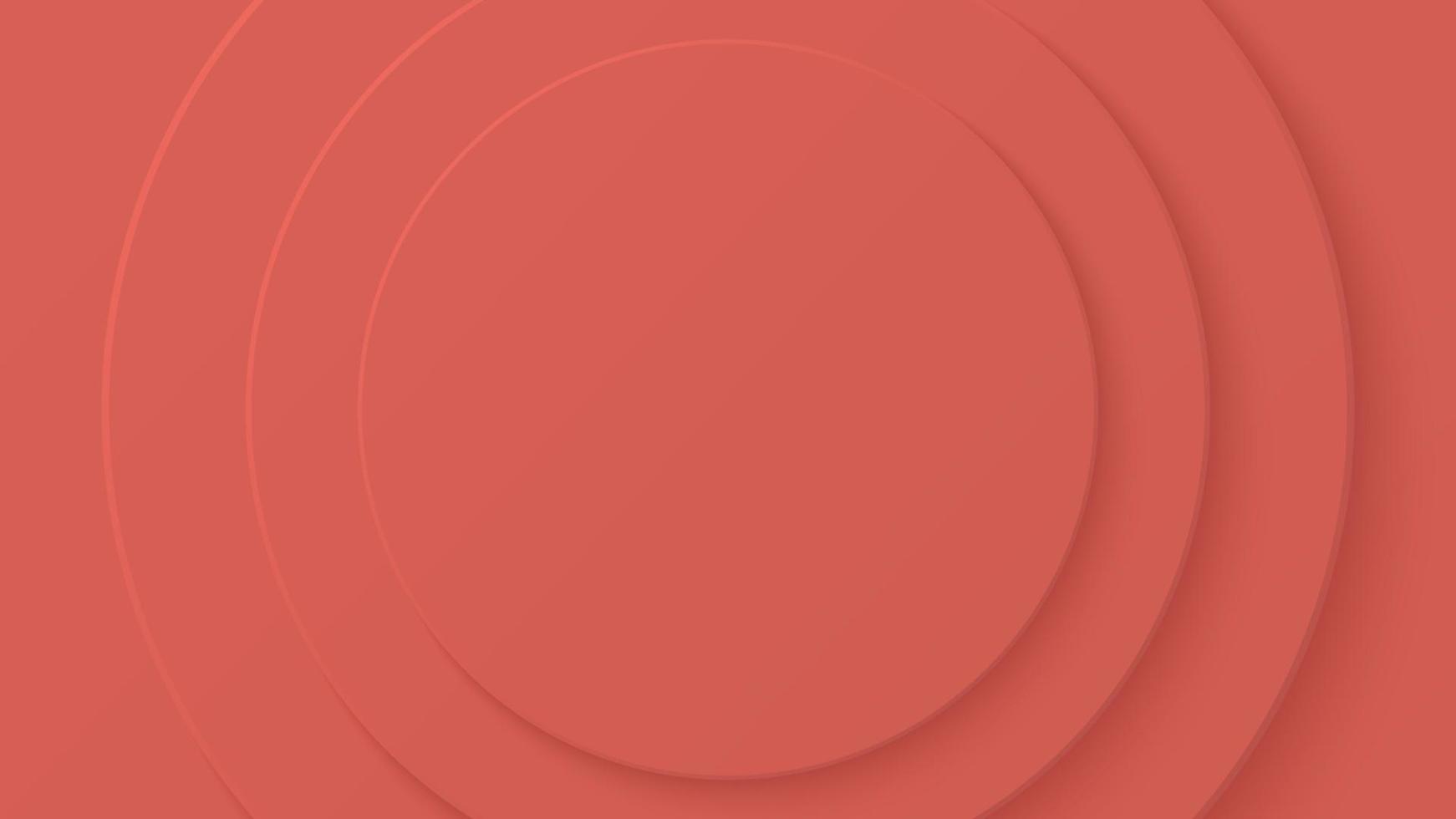 abstrakt papper cirkel röd orange Färg trender bakgrund design. vektor illustration. eps10