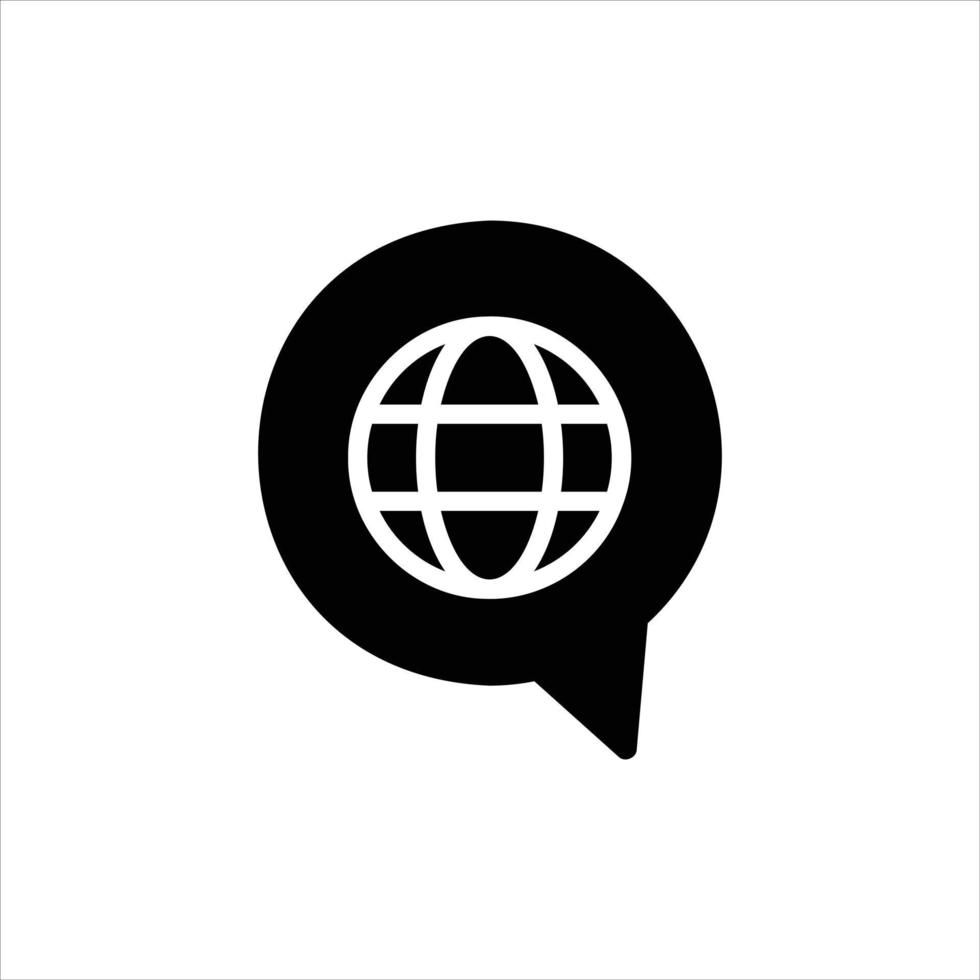 värld ikon med isolerat Vektor och transparent bakgrund