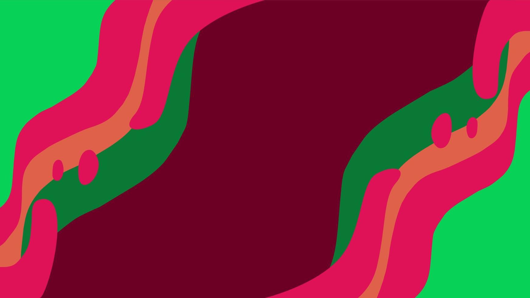 abstrakt Hintergrund Banner mit Wellen Konzept vektor