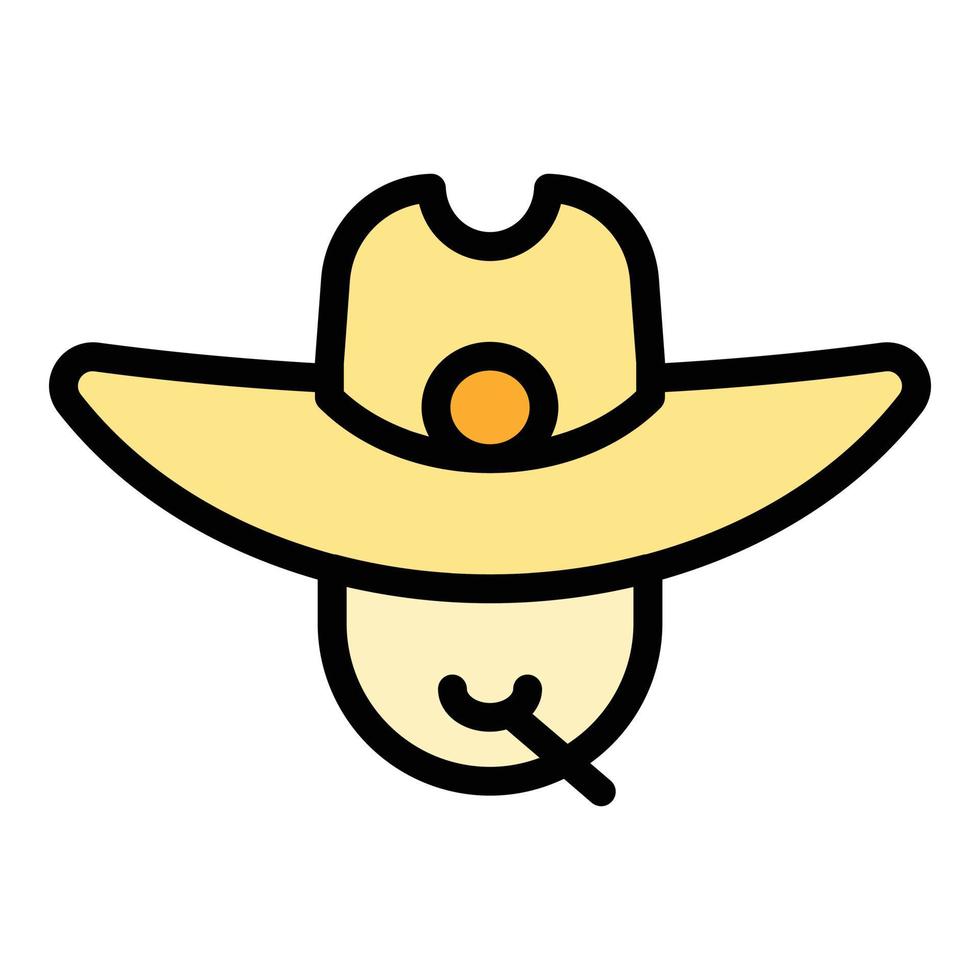Ranch Cowboy Symbol Vektor eben