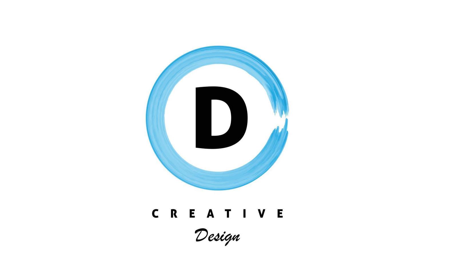 d-Logo-Design vektor