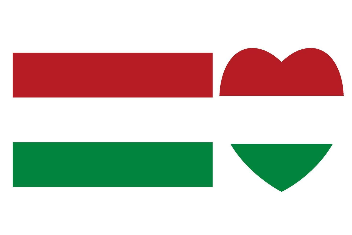 Ungarn realistisch winken Flagge Vektor Illustration. National Land Hintergrund Symbol. Unabhängigkeit Tag kostenlos Vektor