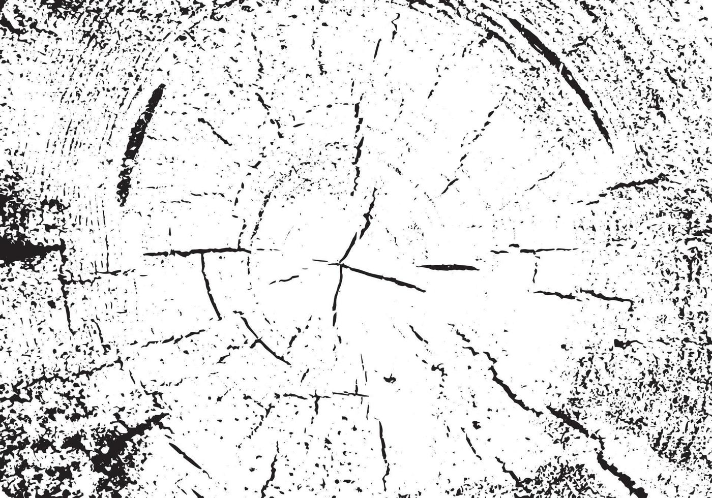 rustikale rissige Vektortextur mit vielen Rissen und Kratzern. abstrakter Hintergrund. gebrochene und beschädigte Oberfläche. Alter Hintergrund. Vektorgrafik mit transparentem Weiß. vektor