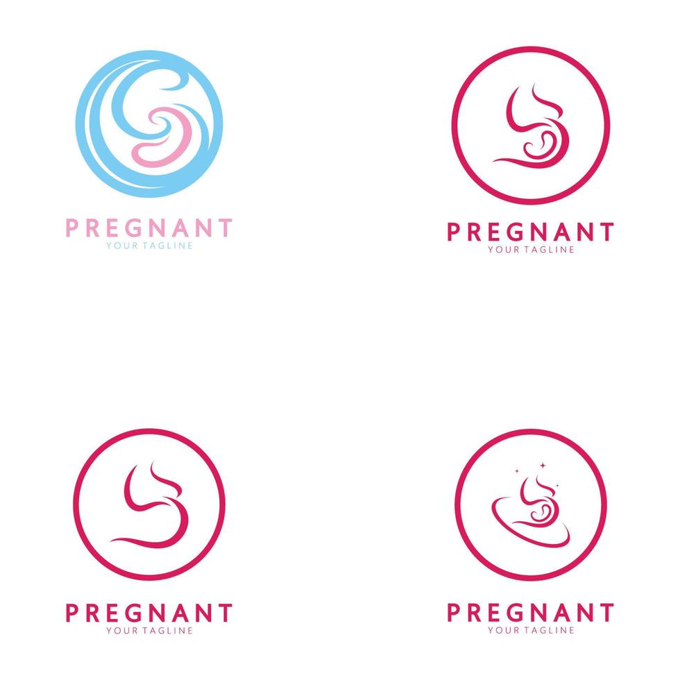 gravid mall vektor ikon