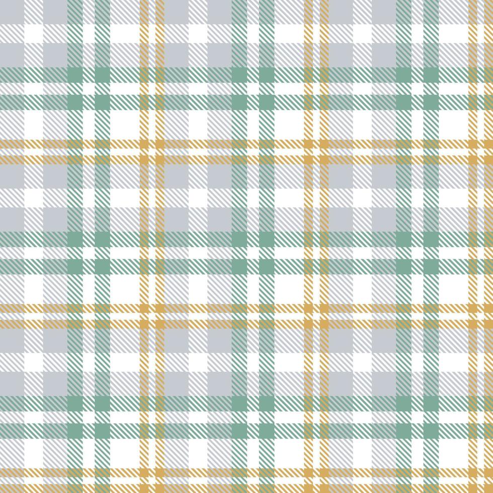 tartan pläd mönster design textur är en mönstrad trasa bestående av criss korsade, horisontell och vertikal band i flera olika färger. tartans är betraktas som en kulturell ikon av Skottland. vektor