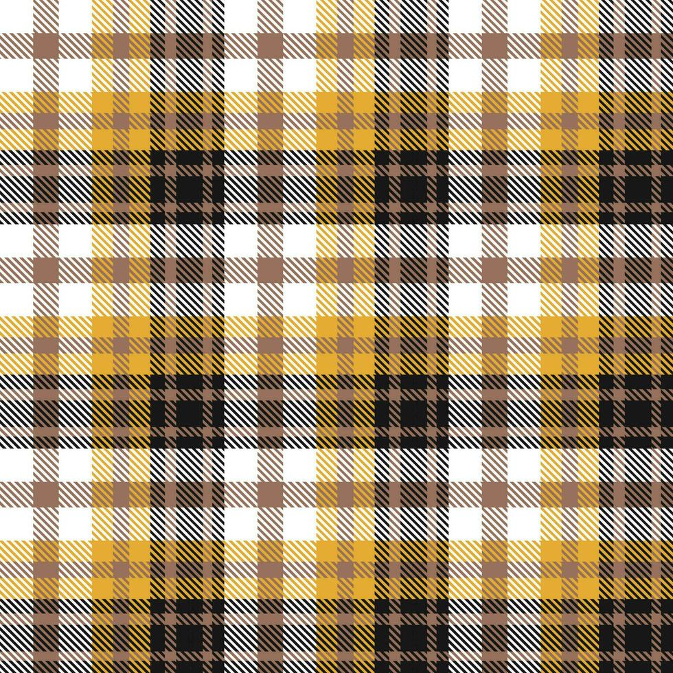 tartanmuster stoffdesign textur die resultierenden farbblöcke wiederholen sich vertikal und horizontal in einem unverwechselbaren muster aus quadraten und linien, das als sett bekannt ist. Tartan wird oft als Plaid bezeichnet vektor