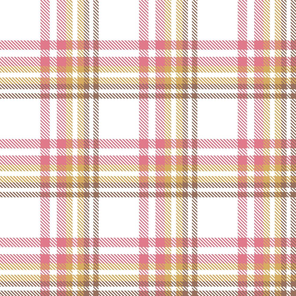 tartan pläd mönster design textur är en mönstrad trasa bestående av criss korsade, horisontell och vertikal band i flera olika färger. tartans är betraktas som en kulturell ikon av Skottland. vektor