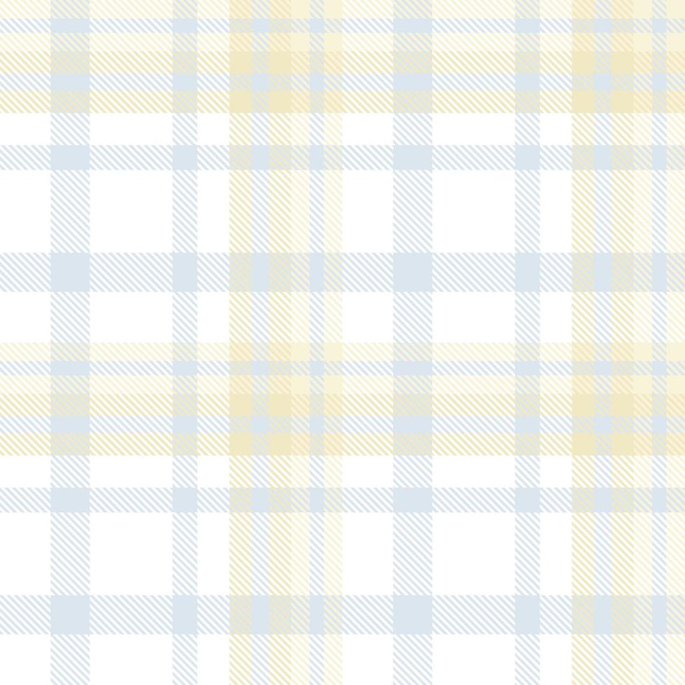 pastell tartan mönster design textur är vävd i en enkel kypert, två över två under de varp, framåt ett tråd på varje passera. vektor