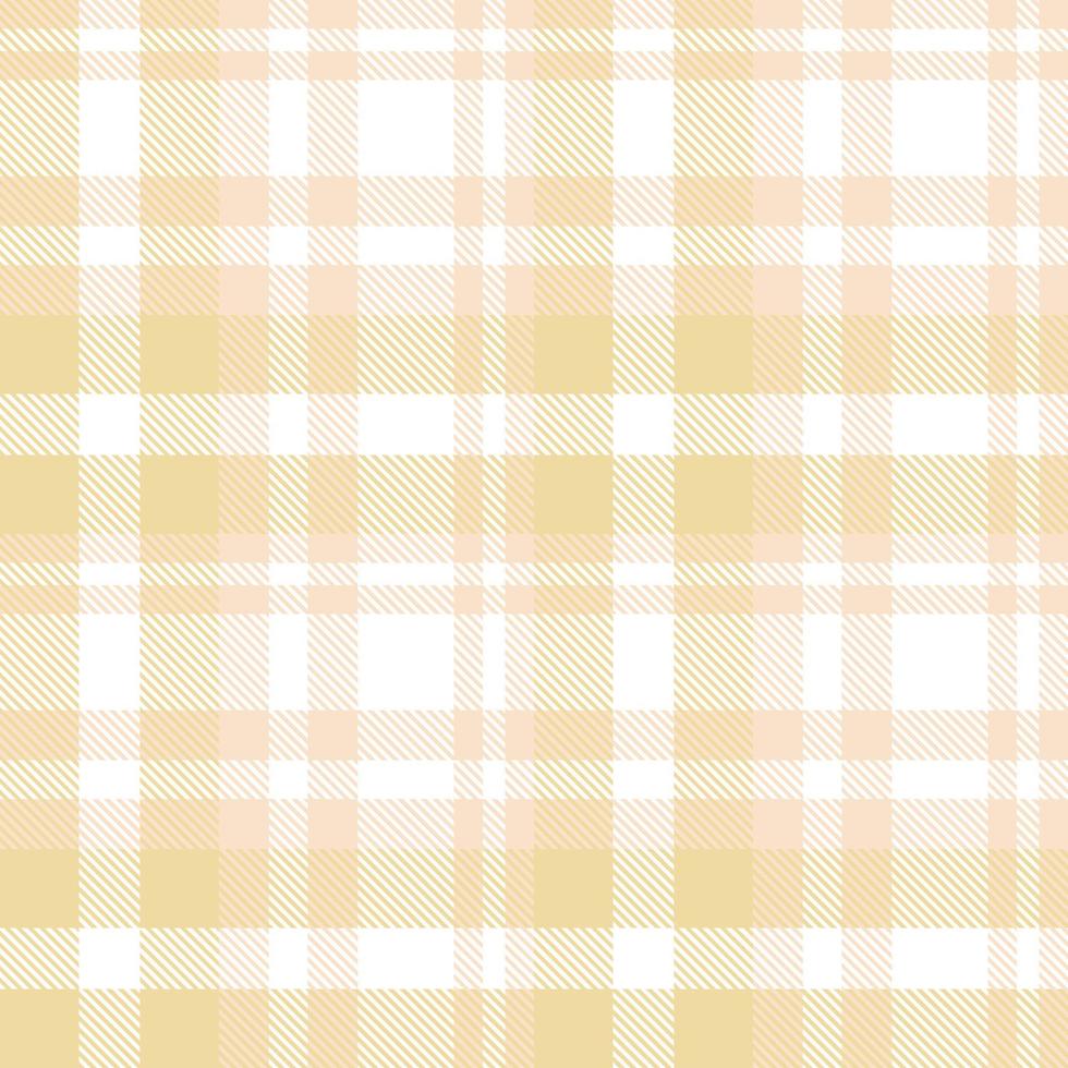 Pastell- Plaid Muster Stoff Design Hintergrund ist gewebte im ein einfach Köper, zwei Über zwei unter das Kette, vorrücken einer Faden beim jeder passieren. vektor