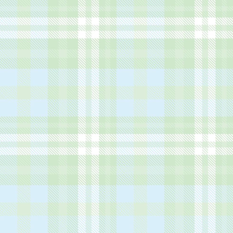 pastell tartan pläd mönster tyg design bakgrund är en mönstrad trasa bestående av criss korsade, horisontell och vertikal band i flera olika färger. tartans är betraktas som en kulturell Skottland. vektor